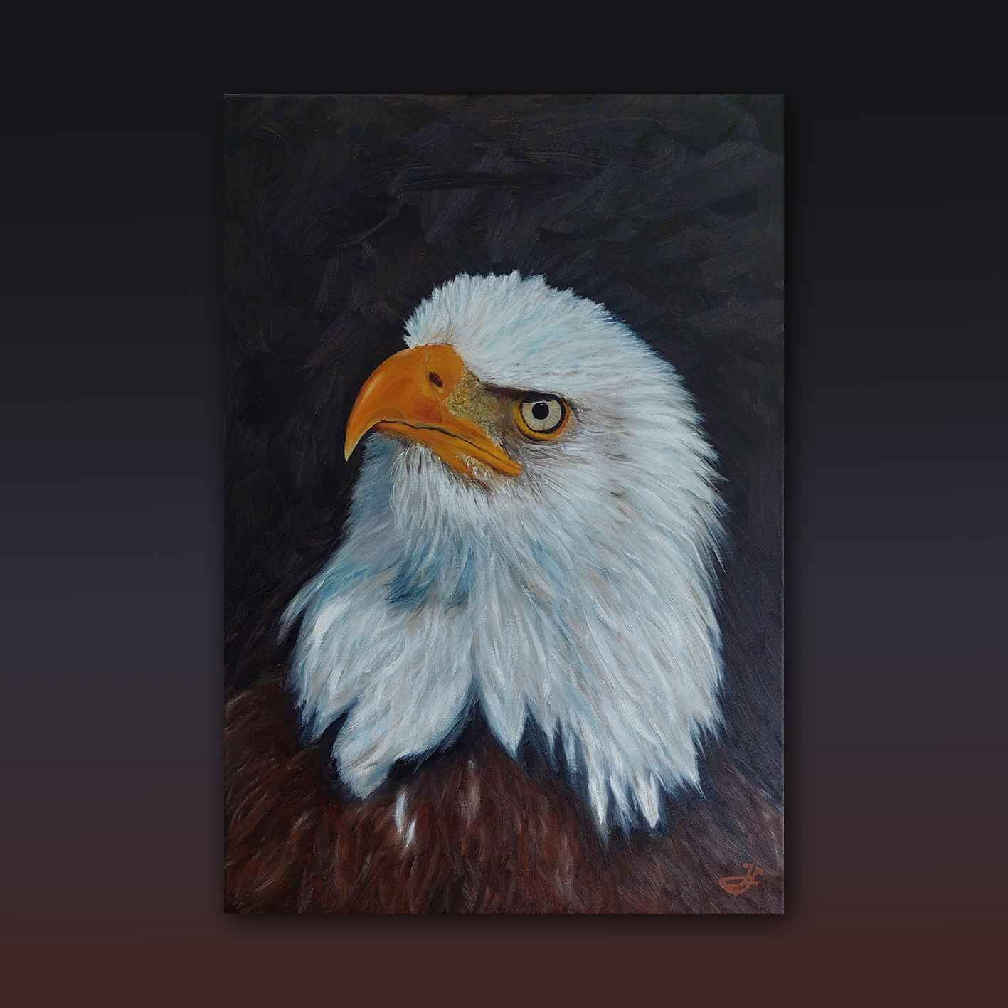 The King_olejomalba na plátně_65x45 cm