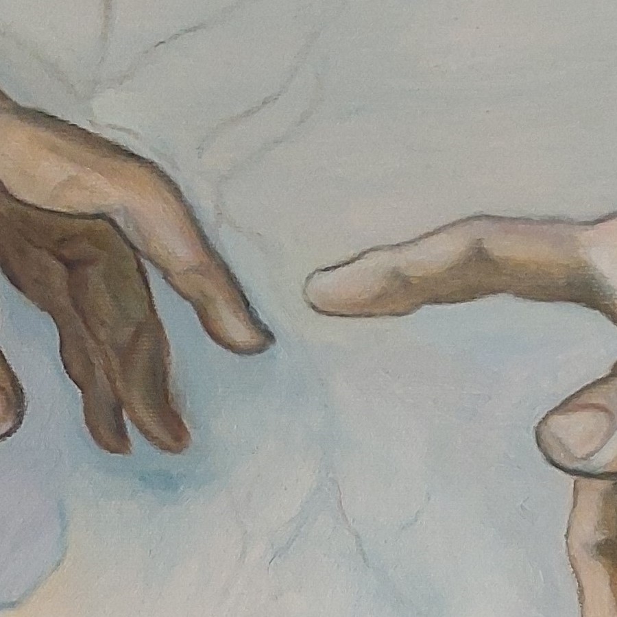 Stvoření Adama_detail